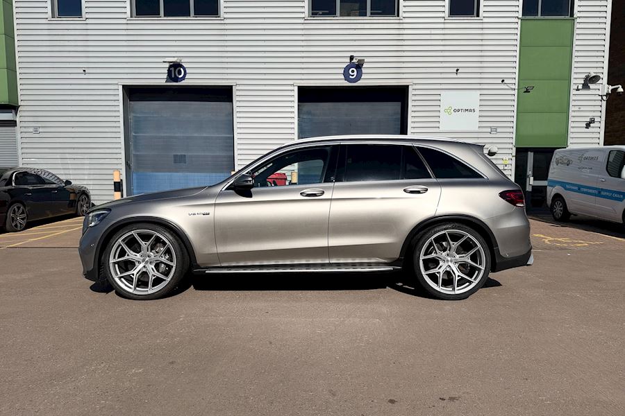 Mercedes GLC63 AMG installed with Vossen HF-5 wheels